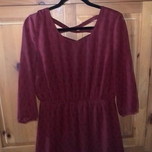 Maurice’s three quarter length dress